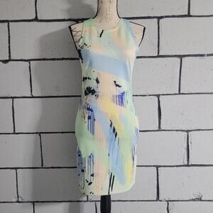 BUNDLE SALE!  ZARA Abstract Print Sleeveless Dress Sz M